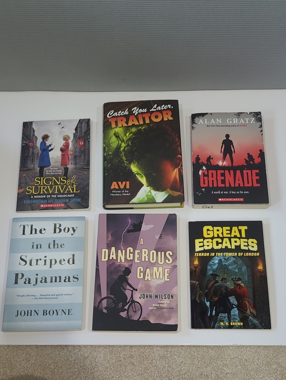 War/History For Early Teens 6 Book Lot